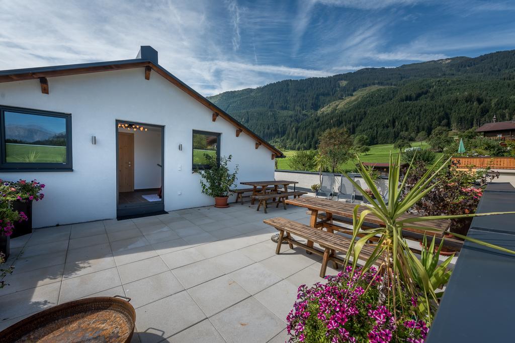 Ferienwohnung Haus Mösenlechner Maishofen Exterior foto